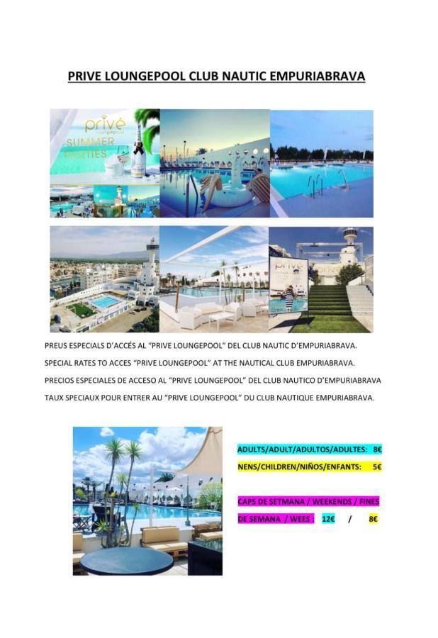 Empuria Beach D-Luxe Empuriabrava Kültér fotó